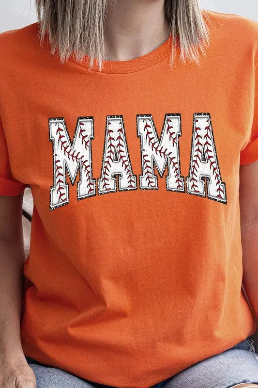 Baseball Mama Mothers Day Graphic T Shirts Color Bear