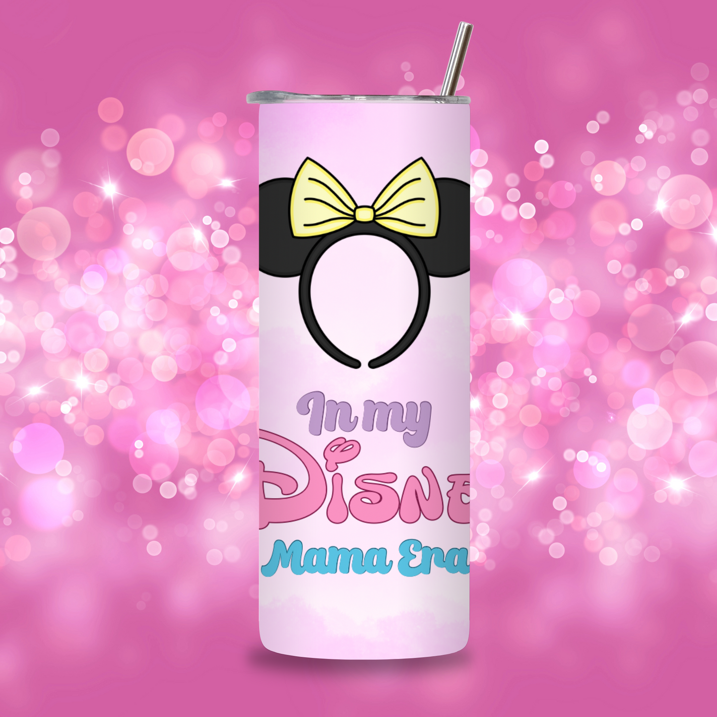 Disney Mama Era Stainless Steel Cup with Straw