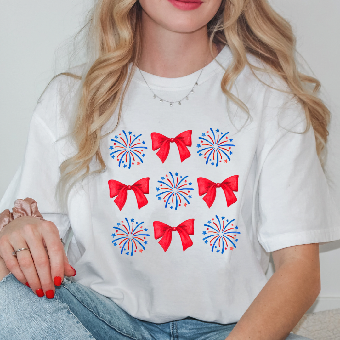 4th of July American Graphic Tee