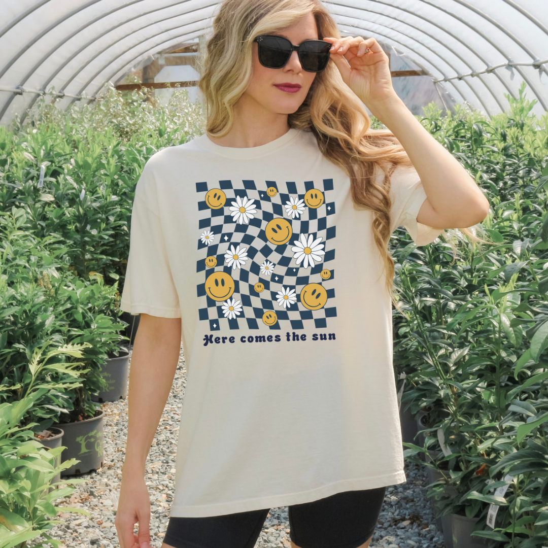 Here Comes The Sun Graphic Tee, Comfort Colors