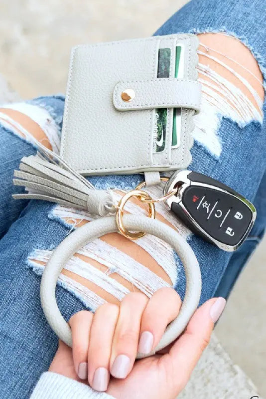 Key Ring ID Wallet Bracelet Aili's Corner