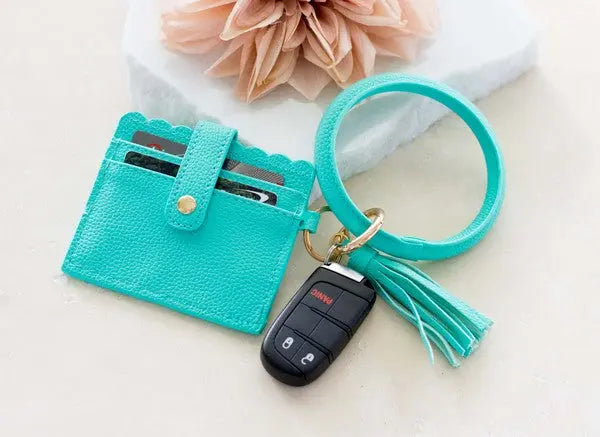 Key Ring ID Wallet Bracelet Aili's Corner