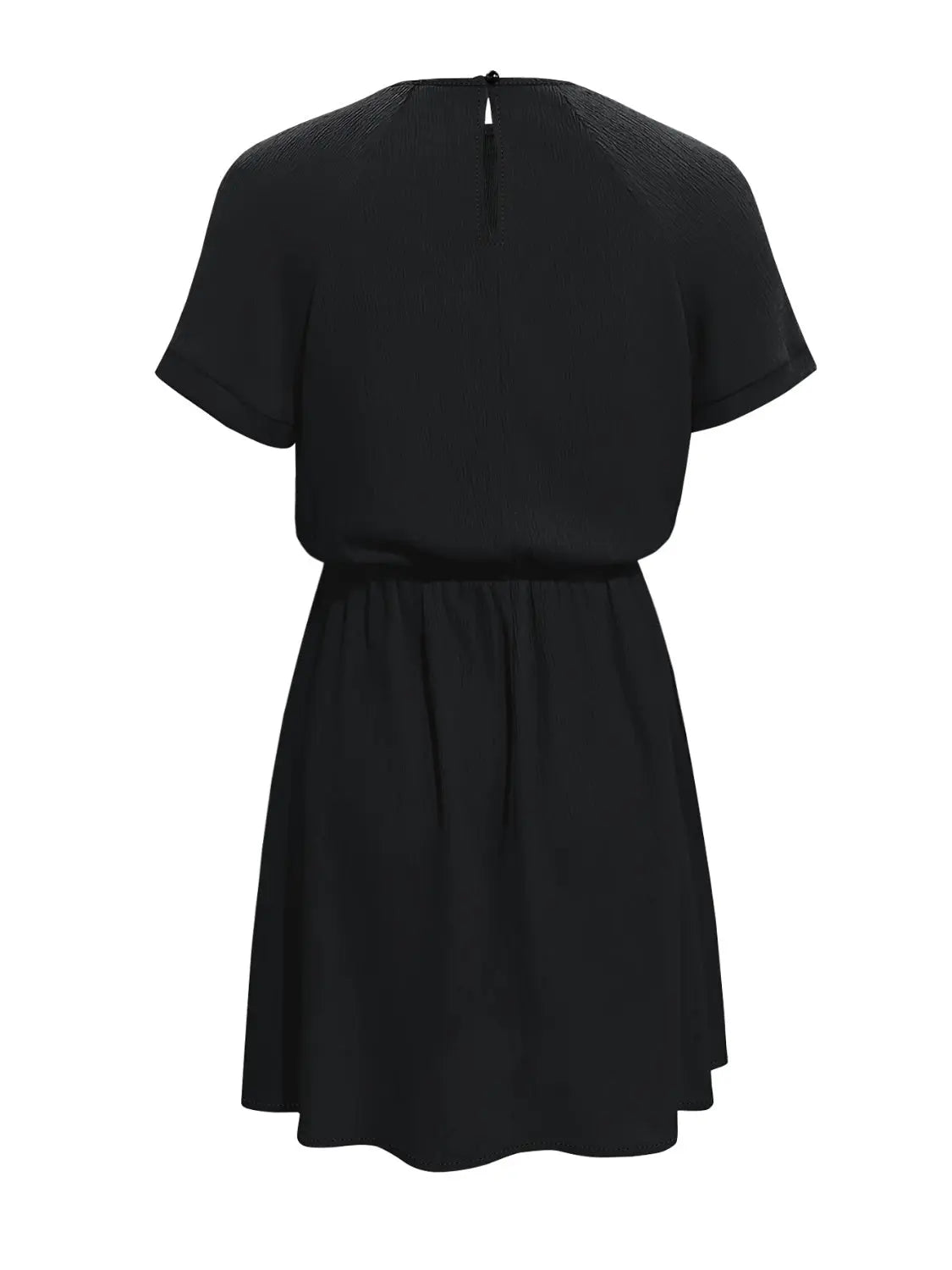 Round Neck Short Sleeve Dress Trendsi