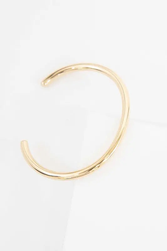 Solid Bar Cuff Bracelet Lovoda