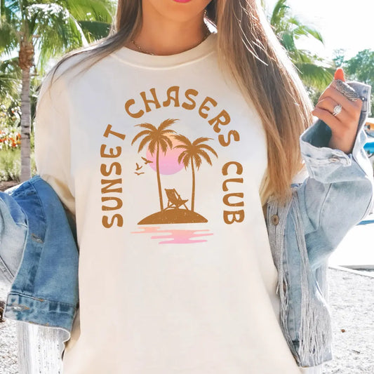 Sunset Chasers Graphic T-Shirt Printify