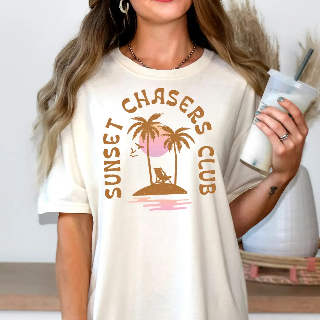 Sunset Chasers Graphic T-Shirt Printify