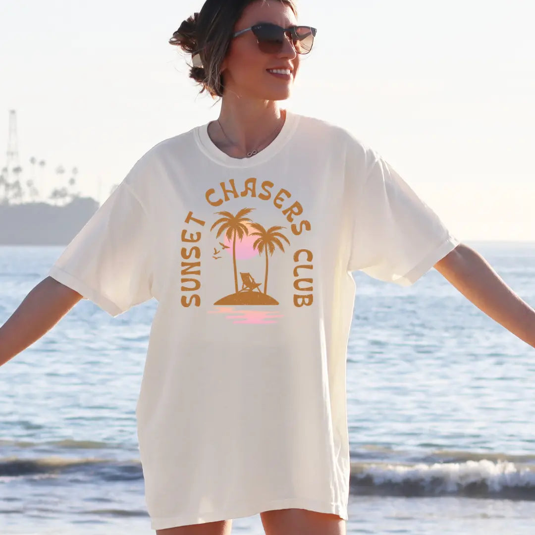 Sunset Chasers Graphic T-Shirt Printify