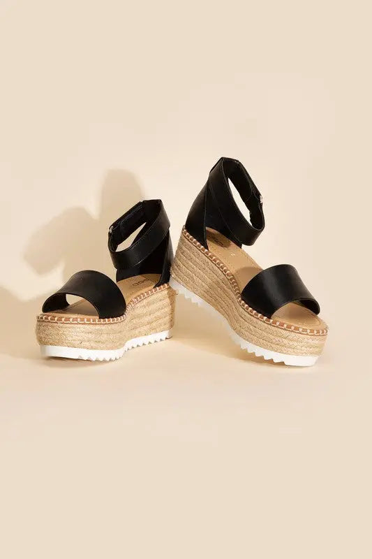 TUCKIN-S PLATFORM SANDALS Fortune Dynamic