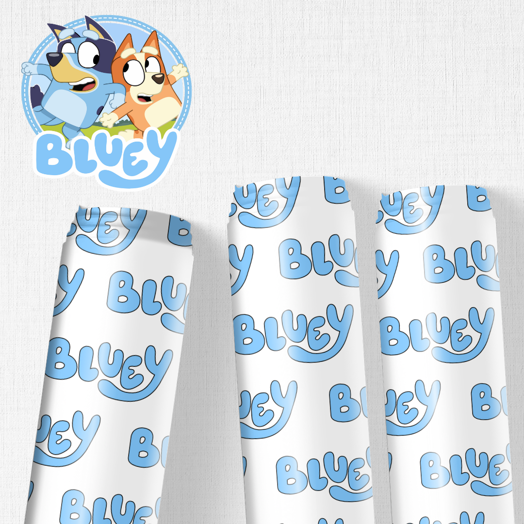 ‘Bluey’ Themed Wrapping Papers