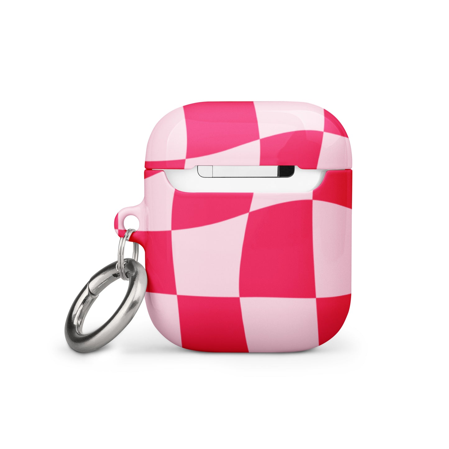 Retro Pink Checkered Case for AirPods®