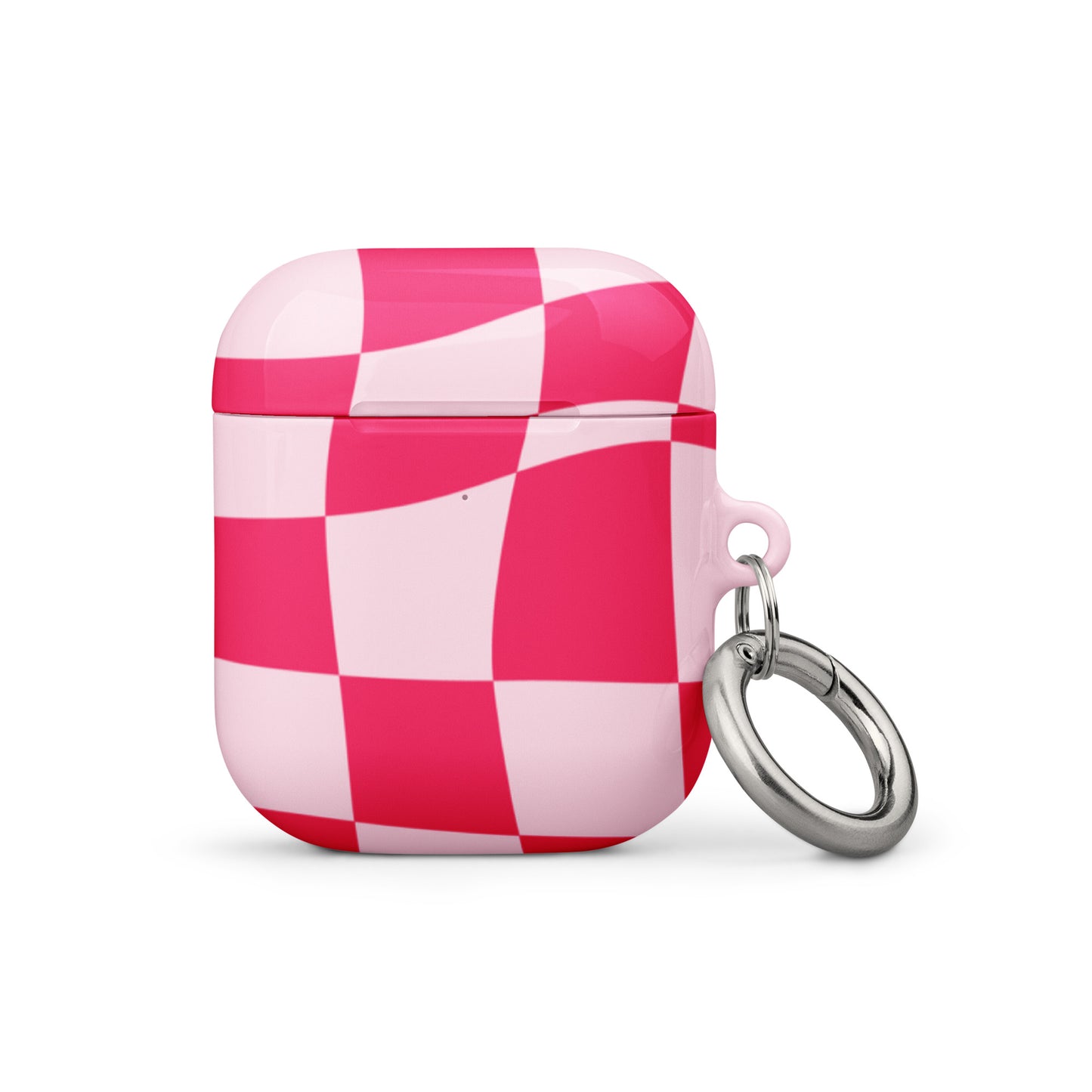 Retro Pink Checkered Case for AirPods®