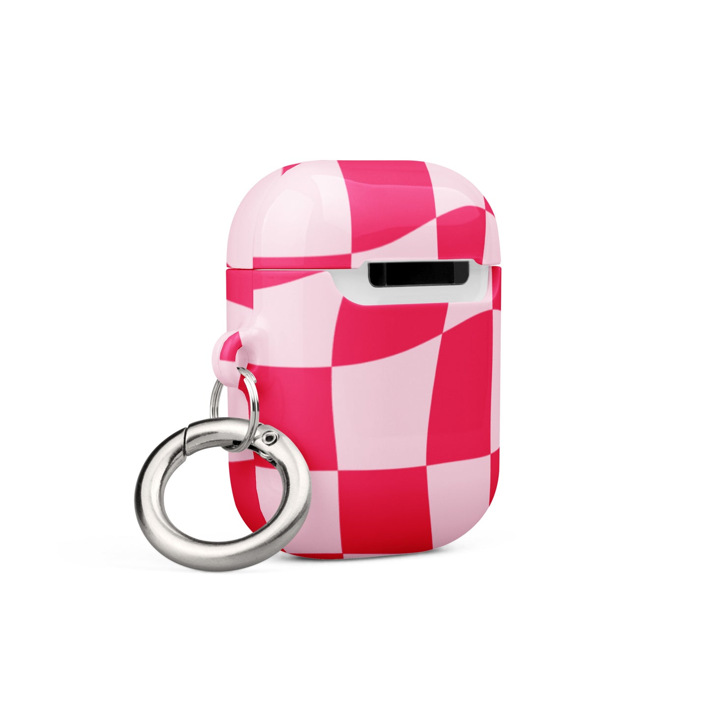 Retro Pink Checkered Case for AirPods®