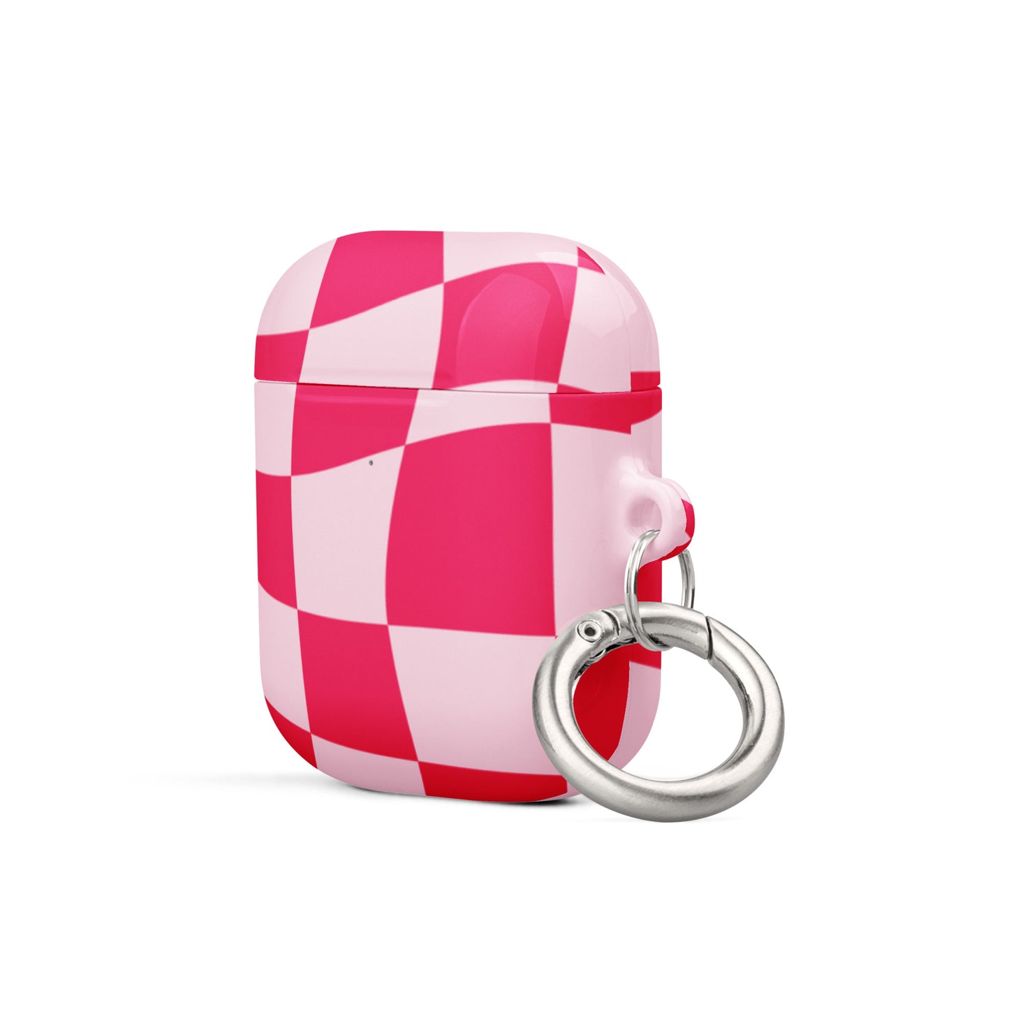 Retro Pink Checkered Case for AirPods®