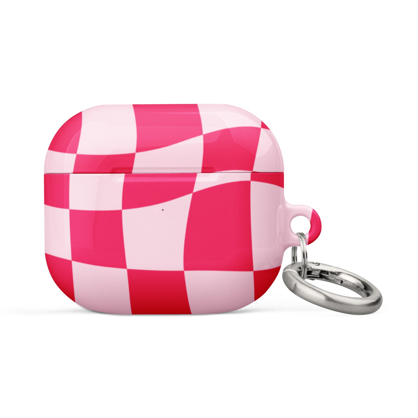 Retro Pink Checkered Case for AirPods®