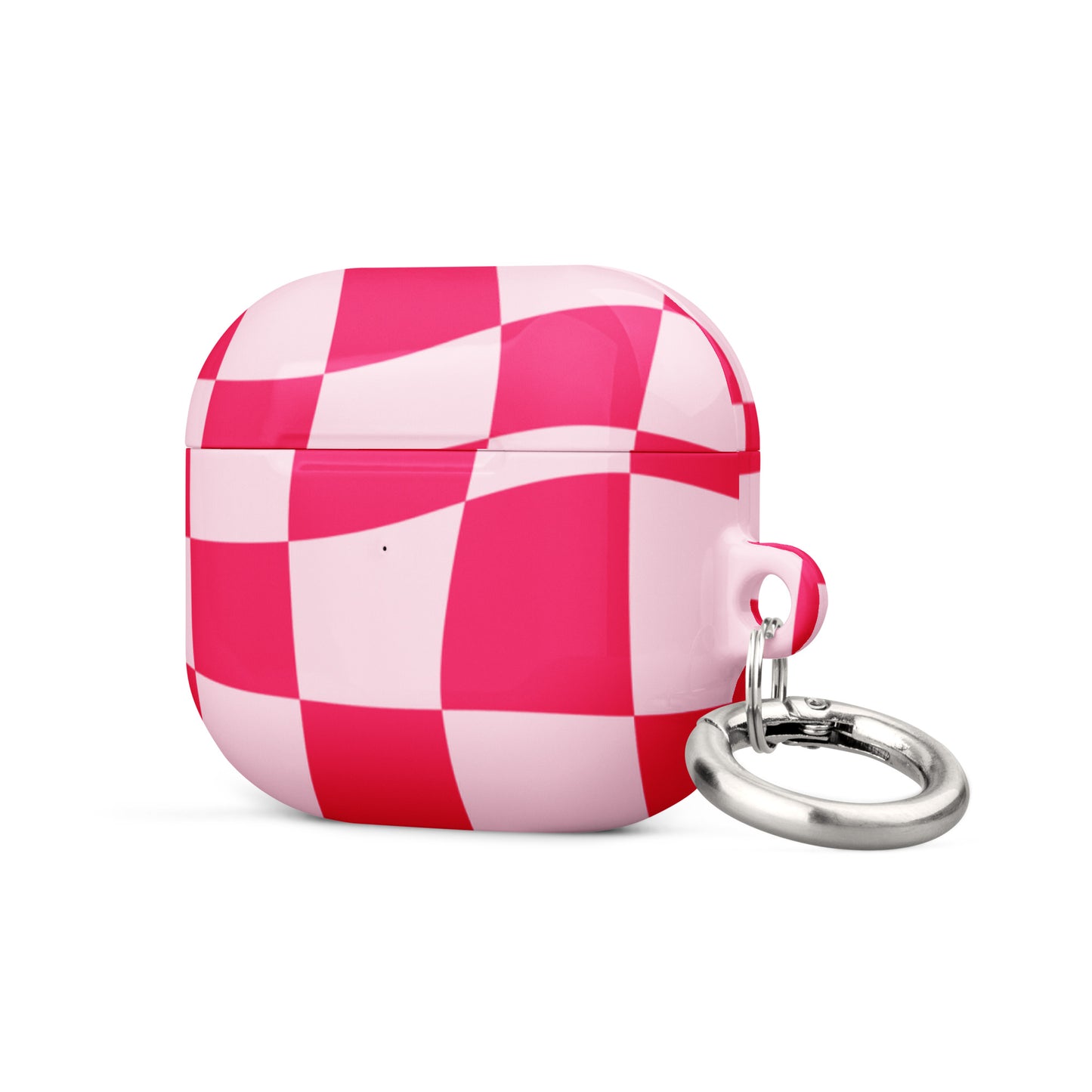 Retro Pink Checkered Case for AirPods®