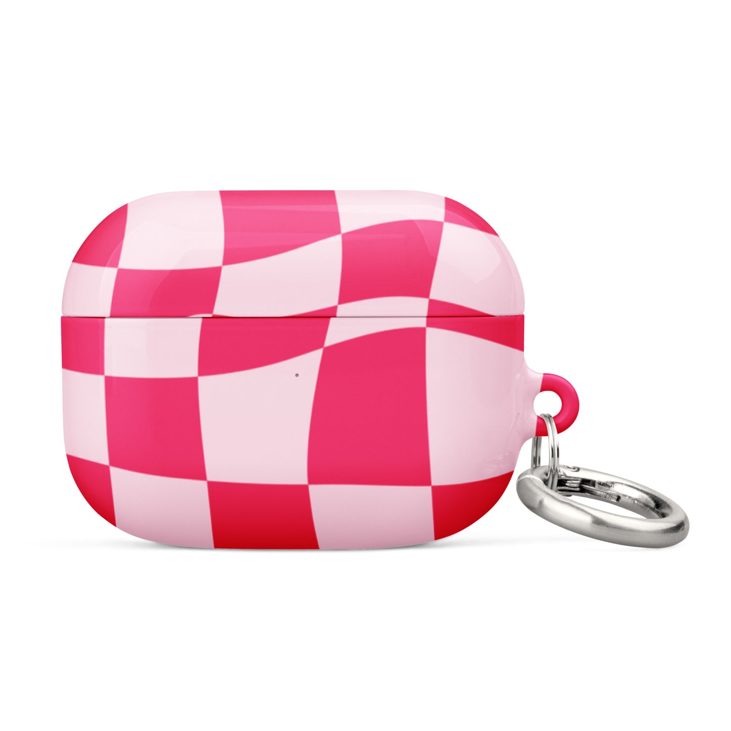 Retro Pink Checkered Case for AirPods®