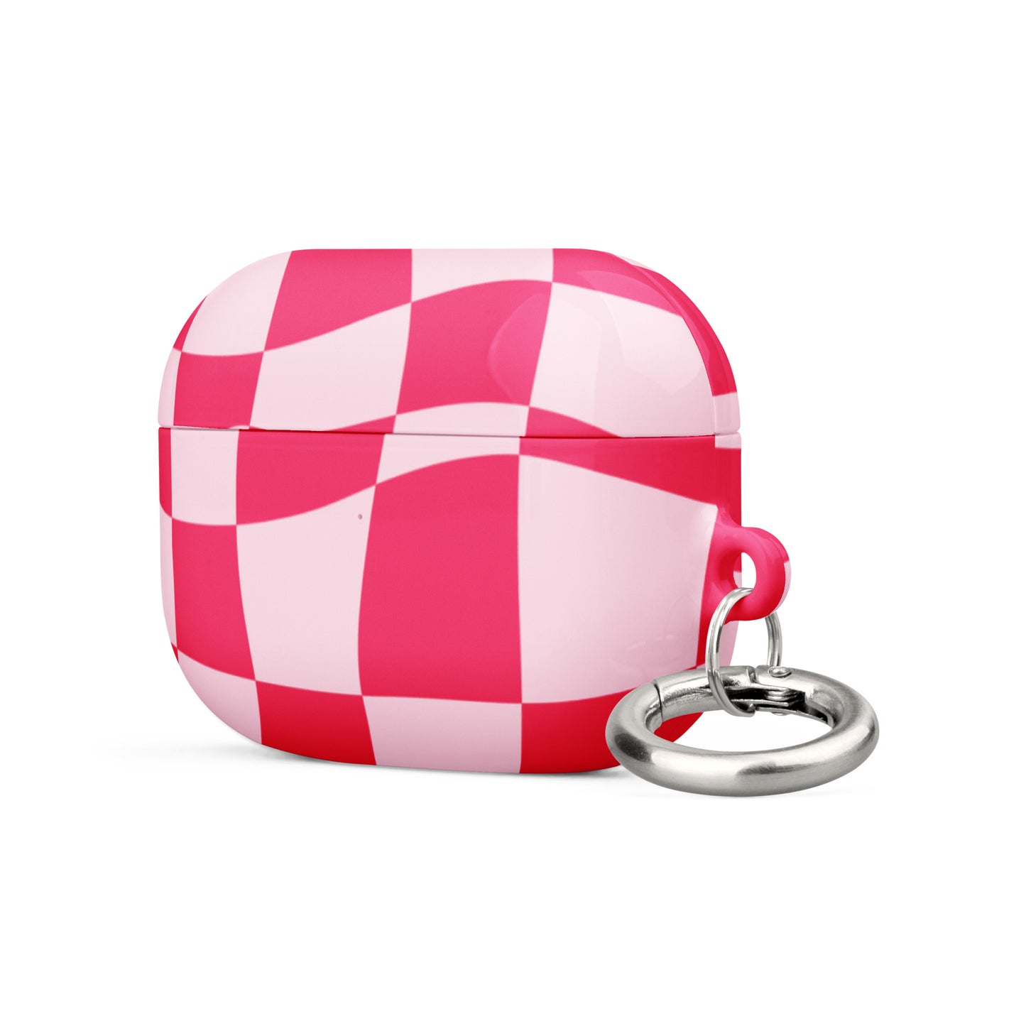 Retro Pink Checkered Case for AirPods®