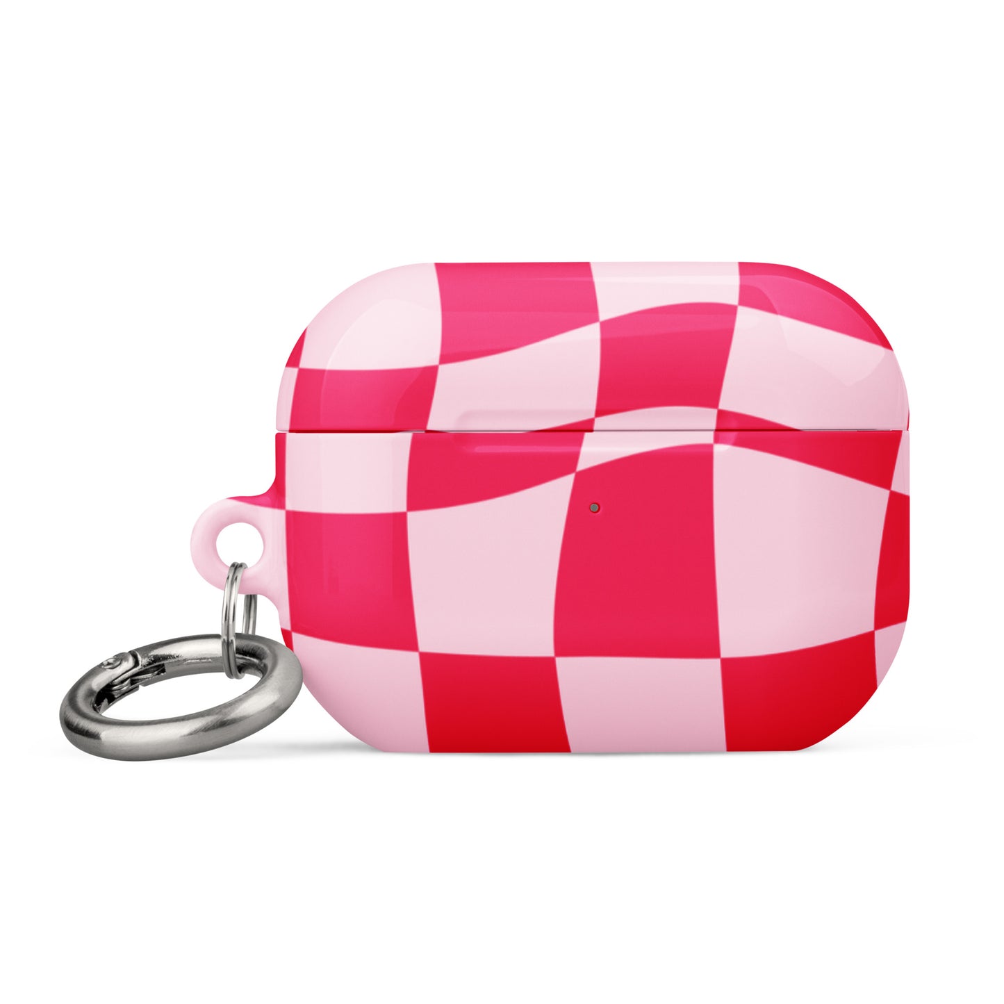 Retro Pink Checkered Case for AirPods®