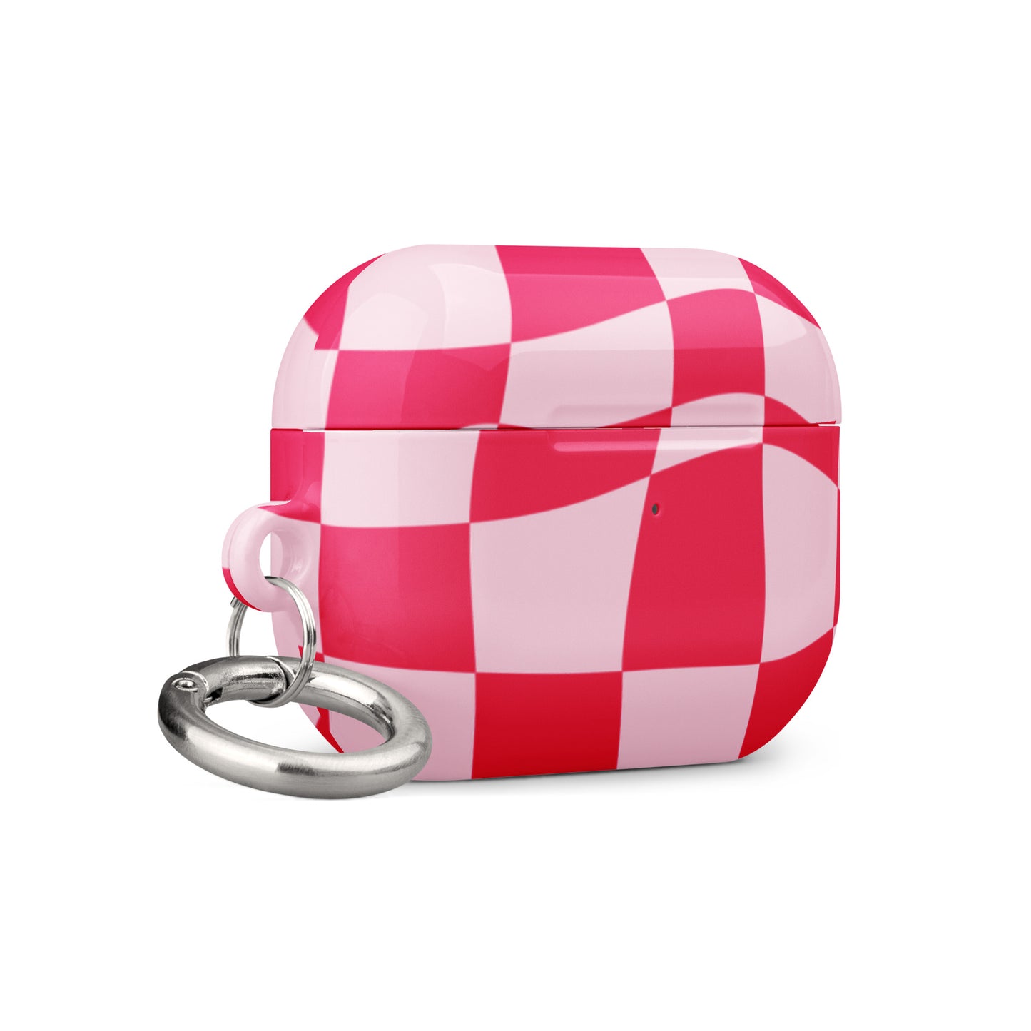 Retro Pink Checkered Case for AirPods®