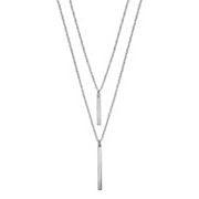 LC Lauren Conrad Multi Row Bar Necklace